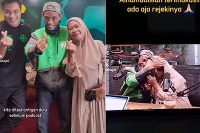 Driver yang Viral karena Beli Laptop Bekas untuk Anaknya Dapat Uang Segepok dari Baim Wong