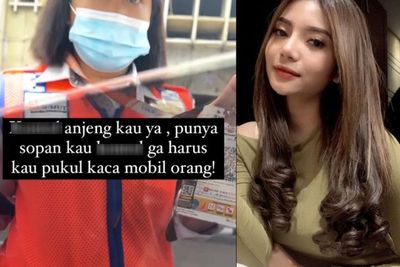 Klarifikasi Pengendara Mobil Arogan yang Memaki Petugas, Tak Mau Bayar Parkir di Medan