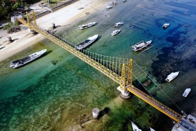 FOTO: Jembatan Kuning Nusa Lembongan-Ceningan Bali