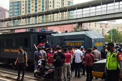 Polisi Amankan Puluhan Orang saat Sidang Banding Habib Rizieq Shihab