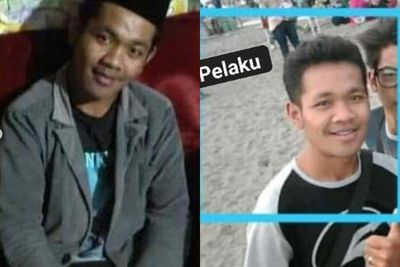 Tampang Pria di Banjarnegara Tikam Leher Istri di Depan Toko Bangunan, Diduga Ustad