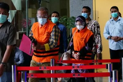 Pimpinan DPRD Jabar Nonaktif Ade Barkah Didakwa Terima Suap Rp750 Juta