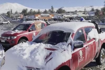 Heboh! Gurun Atacama Chili Sebagai Tempat Terkering di Bumi Turun Hujan Salju