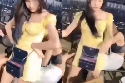 Viral Wanita Cantik Pakai Gaun Mini Ngamuk saat Mabuk, Suara Laki-lakinya Jadi Sorotan