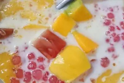 Segarnya Taro Mango Sago, Coba Buat Sekarang Juga!