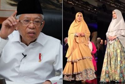 Wapres Ma ruf Amin Dorong Pengetahuan Fesyen Muslim Masuk Kurikulum Pendidikan