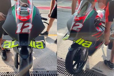 Resmi Tinggalkan Yamaha, Maverick Vinales Langsung Pamer Motor Aprilia Barunya!