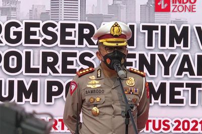 Polda Metro Geser Tim Vaksinasi ke Wilayah Perbatasan DKI, Kejar Target Herd Immunity