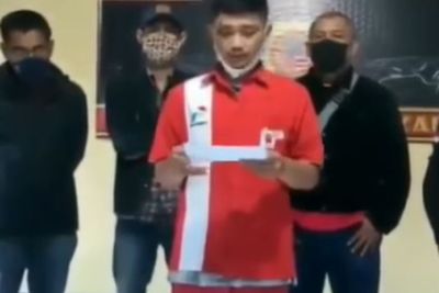 Muka Babak Belur Dihajar Warga, Petugas SPBU Cipadung Minta Maaf yang Kedua Kalinya