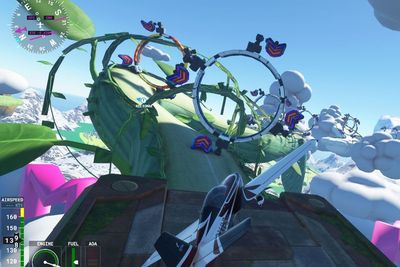 Modder Ini Hadirkan Trek dari Game Mario Kart di Microsoft Flight Simulator!