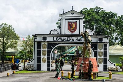 FOTO: Revitalisasi Cagar Budaya Benteng Nieuw Victoria Ambon