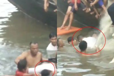Viral Video Evakuasi Pria Pemakai Narkoba yang Tewas Tenggelam saat Mau Digerebek Polisi