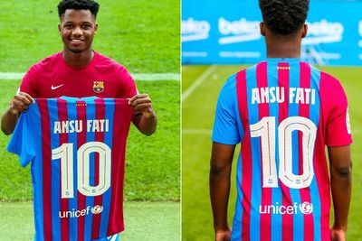 Calon Bintang Masa Depan, Ansu Fati Dipercaya Warisi Jersey Nomor 10 di Barcelona