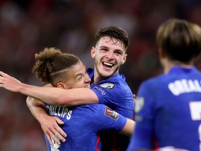 FOTO: Kualifikasi Piala Dunia 2022, Inggris Bantai Hungaria 4-0
