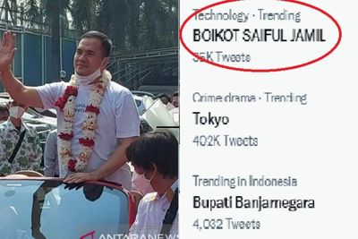 Netizen Berang Stasiun TV Posisikan Saiful Jamil Seolah Korban dan Menderita di Penjara