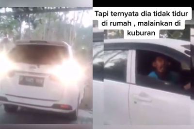 Horor! Mobil Ini Berakhir di Pemakaman Usai Antar Kakek-kakek, Sopir Merasa Tidur di Kamar