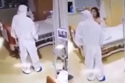 Sedang Tidur Didatangi Nakes Ber-APD, Pasien Covid Histeris Ngira Ada Hantu, Bikin Ngakak