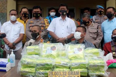 Gudang Penyimpanan Narkoba Asal Malaysia Dibongkar Polres Asahan, 28 Kg Sabu Ditemukan
