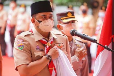 Dilantik Jadi Ka Mabicab, Walkot Bobby Ingatkan Pentingnya Ilmu Pramuka di Masa Pandemi
