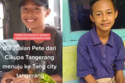 Menyedihkan, Tak Punya Biaya Beli HP untuk Belajar Daring, Seorang Bocah SD Jual Petai