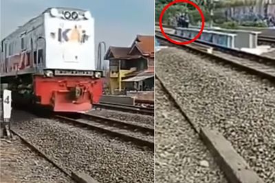 Tragis! Ibu Sosialita Tewas Terlindas Kereta Api saat Asyik Foto, 2 Temannya Hanya Melihat
