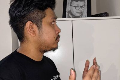 Cerita Tretan Muslim yang Mendadak Ingin Pajang Lukisan Wajah Coki Pardede, Sudah Firasat?