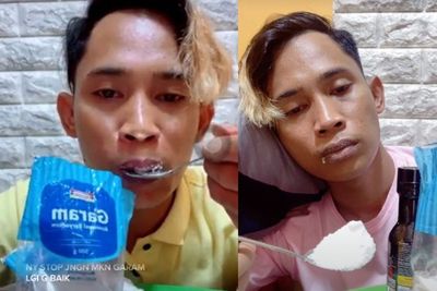 Ngeri! Pria Live TikTok Makan Garam, Netizen Suruh Setop, Dia Malah Lanjut Sampai Lemas