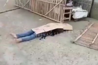 Jasad Pria Bersimbah Darah Ditemukan di Taman Teluknaga, Diduga Dibunuh