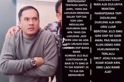 Makin Gila, Ini Pembelaan Untuk Saipul Jamil yang Kemballi Eksis: Emang Dia Ngewe ?