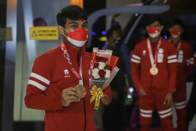 FOTO: Kloter Terakhir Paralimpiade Indonesia Tiba
