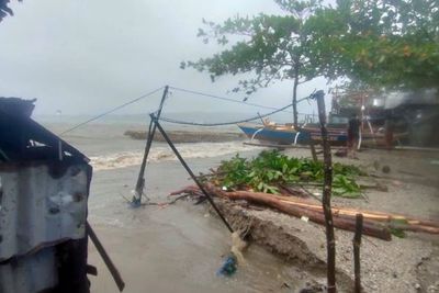 FOTO: Badai Tropis Conson Menghantam Filipina