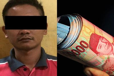 Manfaatkan Tugas Sebagai Penjaga Malam di Kantor Camat, Pria Ini Malah Cetak Uang Palsu