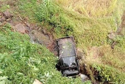 Mengenaskan! Pick Up Rombongan Pengantin di Lebak Terguling ke Jurang, Satu Orang Tewas