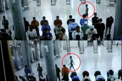 Motif Pria Hanya Pakai Celana Dalam Teriak-teriak di Dalam Masjid, Anggap Cara Salat Salah