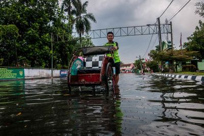 FOTO: Drainase Buruk di Lebak