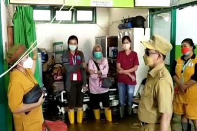 Bupati Katingan Prihatin RSUD Mas Amsyar Ikut Dilanda Banjir, Air Masuk ke Ruang IGD