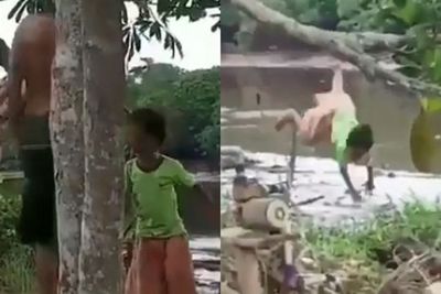 Kejam! Ayah di Jambi Tega Aniaya Hingga Lempar Anaknya ke Sungai, Emosi Lihat Ulah Anak