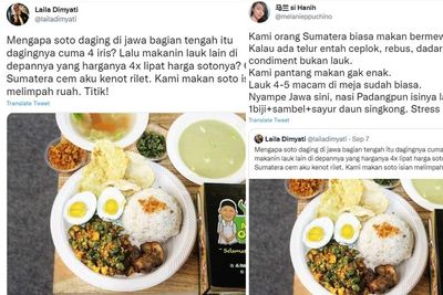 Heboh Keributan Jawa vs Sumatera di Twitter, Ternyata Pemicunya Netizen Unggah Foto Soto