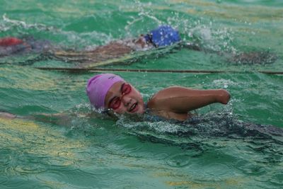 FOTO: Latihan Atlet Renang NPC Kalsel