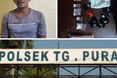 Miliki Paket Sabu-sabu, Pria di Tanjung Pura Ditangkap Polisi