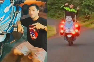 Viral Pemuda Pamer Pasang Lampu Strobo di Belakang Motor, Netizen: Norak!