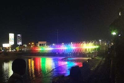 Pemkot Semarang Kembali Membuka Atraksi Semarang Bridge Fountain