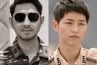 Arya Saloka Dibilang Mirip Song Jong Kii Usai Pakai Baju Tentara, Versi Indonesia Ga Tuh?