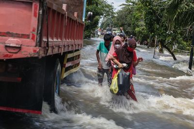 FOTO: Dampak Banjir Luapan Sungai di Katingan