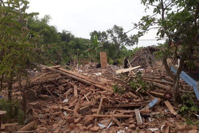 Bom Ikan Meledak, Rumah Warga di Pasuruan Hancur Rata dengan Tanah, 2 Tewas