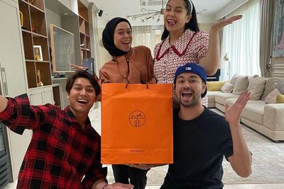 Datangi Rumah Raffi Ahmad-Nagita Slavina, Lesty Didoakan Cepat Hamil