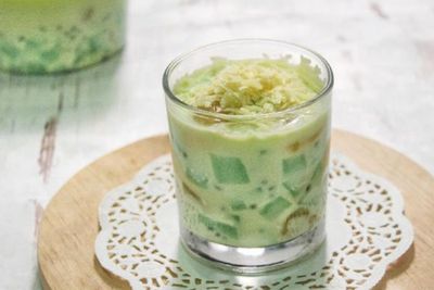 Siang Ini Buat Es Jelly Milk Cheese Yang Segar dan Enak Yuk Guys