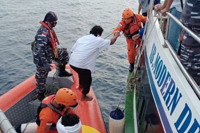 KM Setia Abadi Terbakar di Perairan Samudra Hindia, Basarnas Nias Evakuasi 35 Awak Kapal