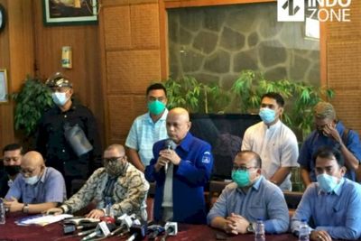 Bantah Moeldoko Ikut dalam Perayaan HUT Demokrat, Darmizal: Fitnah!