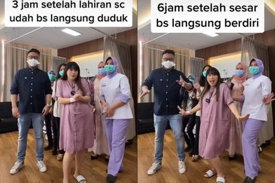 Dua Hari Pascaoperasi Melahirkan Anak Kedua, Cherly Juno Sudah Lincah Berjoget TikTok